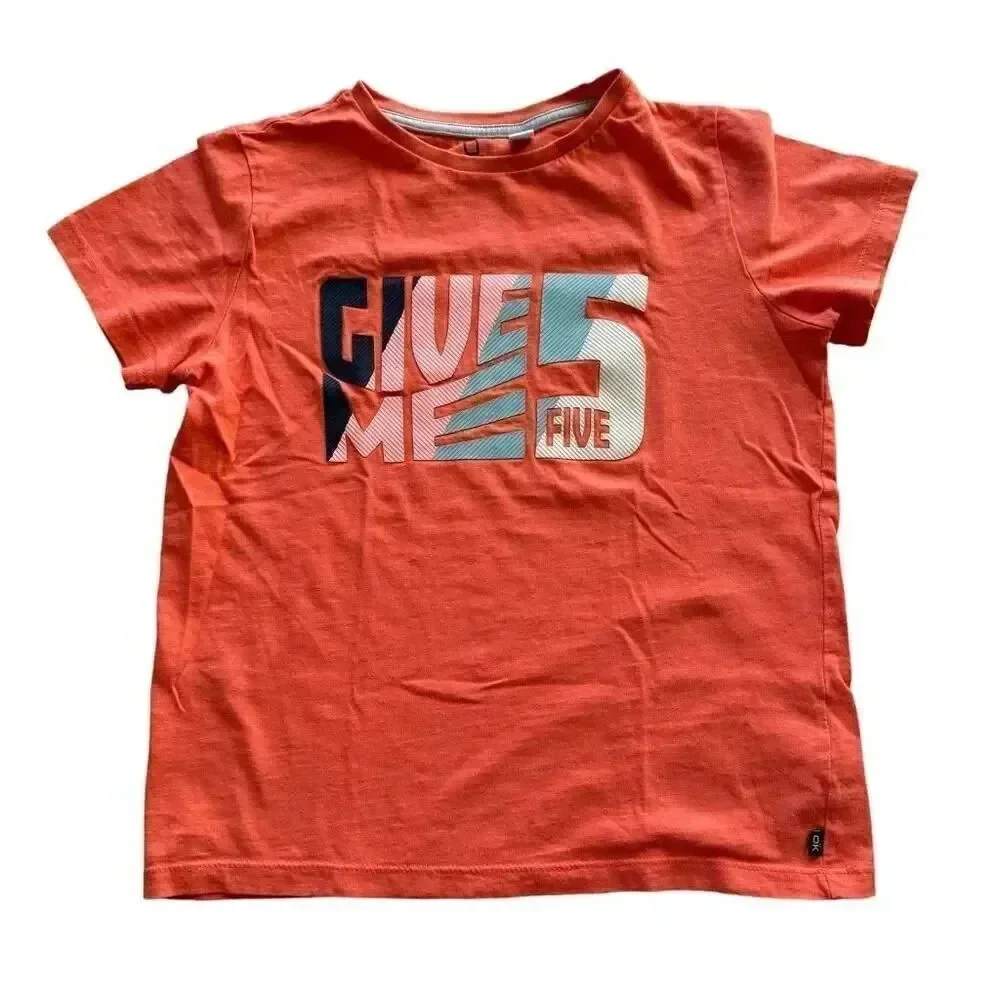 Okaidi  Boys Cotton Soft Play Short Sleeves T-Shirts Bundle SZ 10 #2286